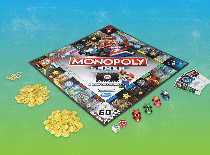 monopoly game mario kart